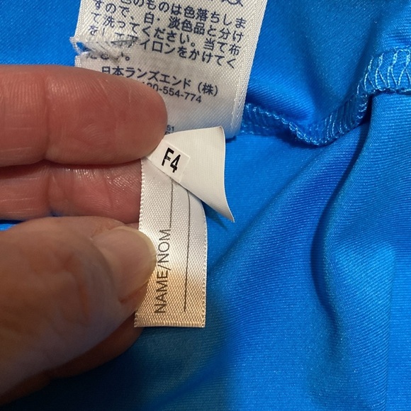 Lands’ End Turquoise Blue Men’s Small Quick Dry Men’s School Uniform Polo Shirt. - Picture 9 of 13